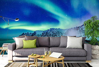 Fototapeta Polárna žiara Aurora Borealis 1221